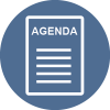 Agenda blue 17